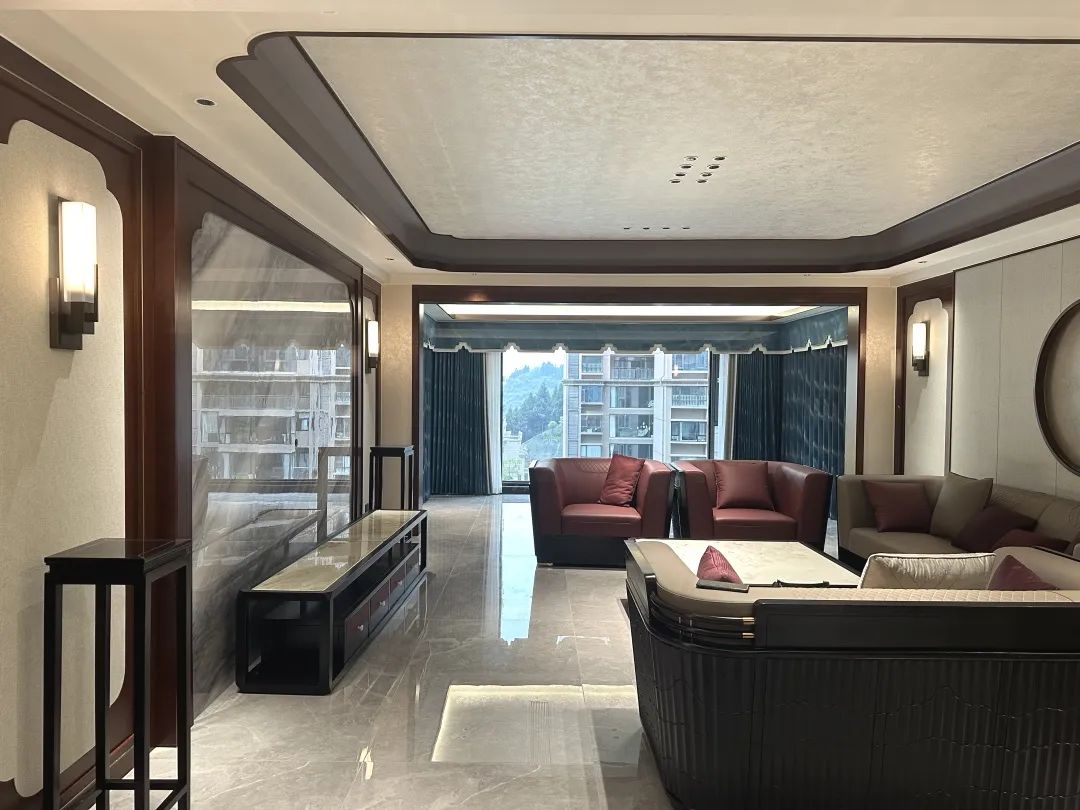 百萬案例｜243㎡新中式風，演繹雅致家居生活的典范(圖1)