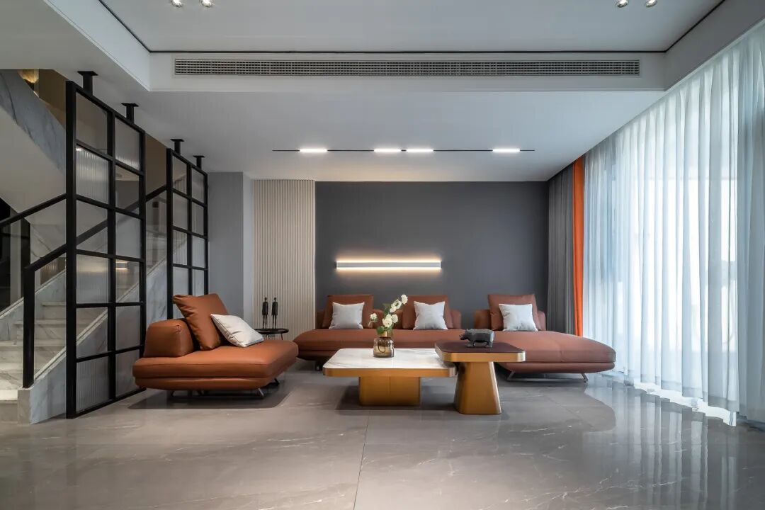 百萬案例｜280m2現(xiàn)代簡約風(fēng)，簡單又不失質(zhì)感，住的超舒心(圖1)